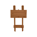 Ver imagem 3 de Mesa Bistrô para Churrasqueira Dobrável de Madeira Maciça: Mel