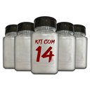 Ver imagem 1 de Pote Tempero Kit 14 Potes+24 Etiquetas Adesivas Porta Condimento Q170 Arte na Arte Potes de Tempero