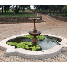 CHAFARIZ 3 QUEDAS BASE LISA MEU JARDIM PRONTO ARTES - 2