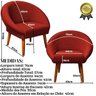 Poltrona Decorativa para Sala de Espera Tecido Veludo Confortavel Pés Palito Reforçado - 2