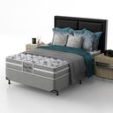 Ver imagem 7 de Conjunto Box Casal Mola Ensacada Probel Sigma Plus (138x188x50cm)