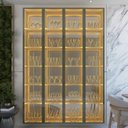 Ver imagem 6 de Cristaleira 4 Portas Reflecta com LED e Espelho 152,8cm 100% MDF Luminare