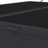 Base Cama Baú Queen Size Veludo Preto - Skybox - 5