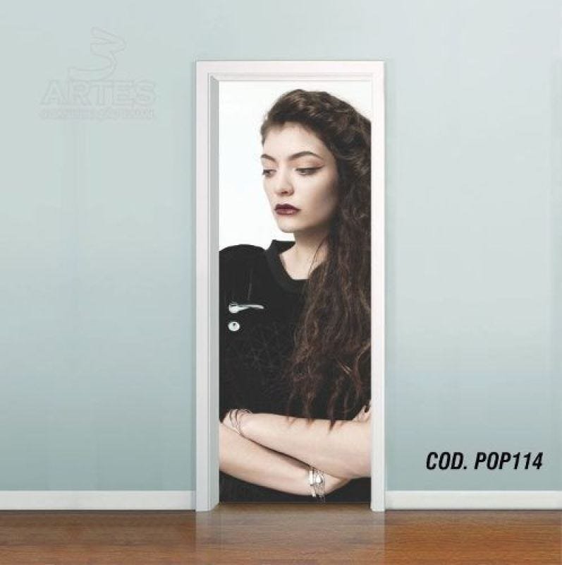 Adesivo De Porta Lorde Royals #01 - 0,70x2,10m - 1