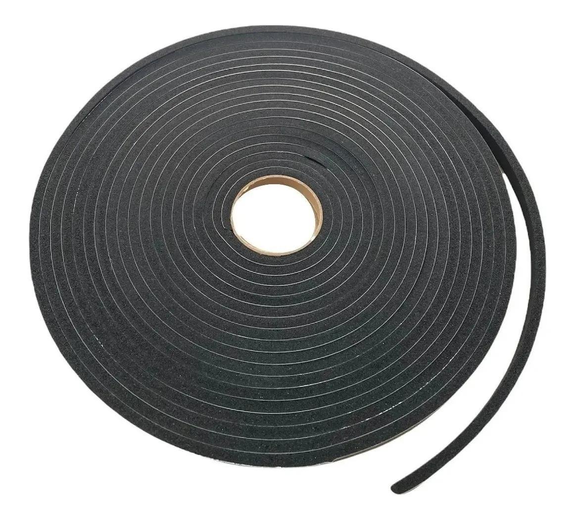 Veda Fresta Multiuso - 11x2 Mm - Preto - 10 Metros - 3