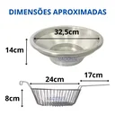 Ver imagem 4 de Fritadeira Elétrica Industrial Residencial 5l 220v Tacho Redondo Salgado Frango Pastel Loja Nacional