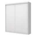 Ver imagem 1 de Guarda Roupa Solteiro 2 Porta de Correr Kiara Minastex Branco