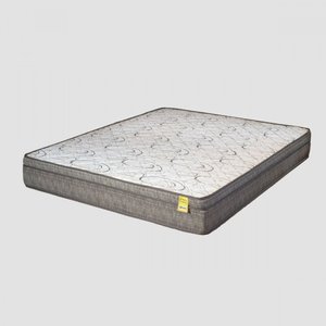 Colchão Queen Apolospuma De Espuma D-45 Dreemy Mega 158x198x25cm Cinza Com Branco ApoloSpuma