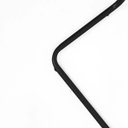 Ver mais imagens de Mesa de Apoio Lateral para Sofá com Base de Metal Preta - Preto