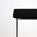 Ver imagem 5 de Mesa de Apoio Lateral para Sofá com Base de Metal Preta - Preto