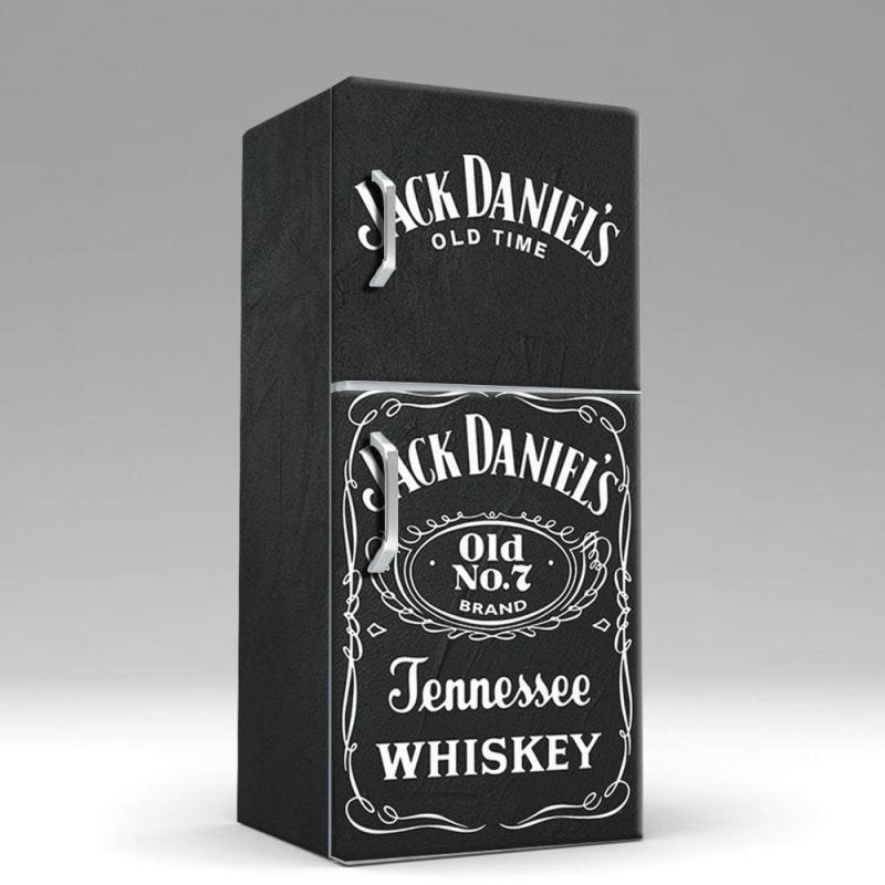 Envelopamento de Geladeira Whisky Jack Daniels - 1