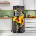 Ver imagem 1 de Envelopamento de Geladeira Flor Amarela