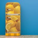 Ver imagem 1 de Envelopamento de Geladeira Fruta Laranja