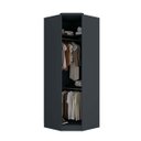 Ver imagem 4 de Guarda Roupa Modulado Ravi em Mdf 243,5x232,2cm 7 Portas Grafitto 1110