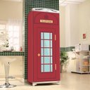 Ver imagem 1 de Envelopamento de Geladeira Cabine de Telefone Vermelho