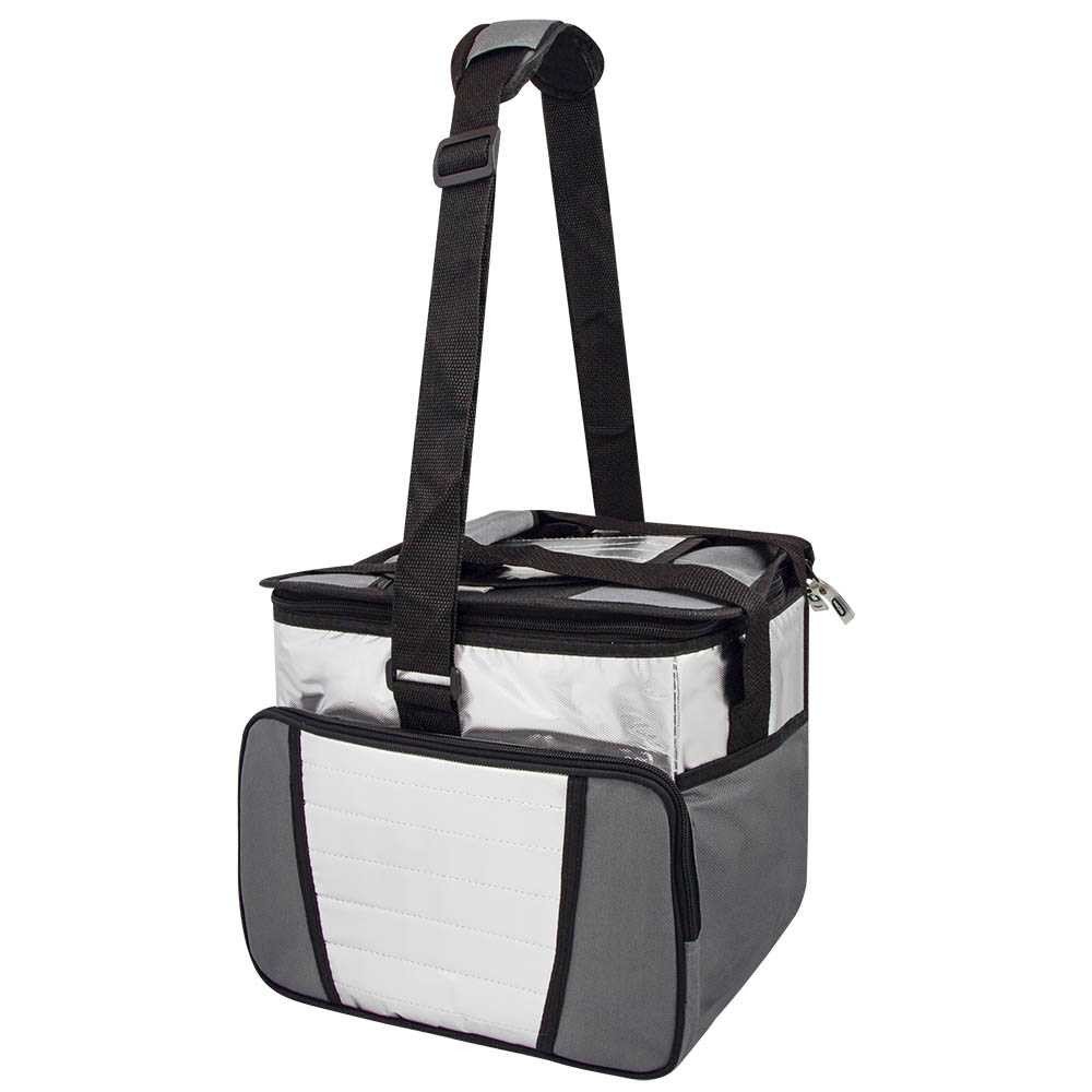 Bolsa Termica Ice Cooler 24 Lt - 1 Divisoria - Cinza - Mor - 7