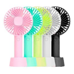 Mini Ventilador de Mão Portátil Recarregável para Extensão - 1