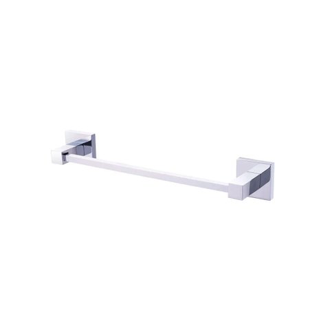 Porta Toalha 30cm Quadrato Chrome - Levo