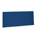Ver imagem 1 de Cabeceira Painel Tânia Para Cama Box Casal 140 cm Suede Azul Marinho - D’Rossi