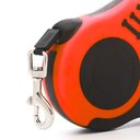 Ver imagem 3 de Trela Retrátil Cão 5m Nylon Resistente Liberação Rápida Passeio Pequeno Grande