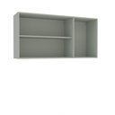 Ver imagem 2 de Armário Aéreo 3 Portas 120cm Koya Verde Oliva Politorno Móveis