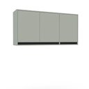 Ver imagem 3 de Armário Aéreo 3 Portas 120cm Koya Verde Oliva Politorno Móveis