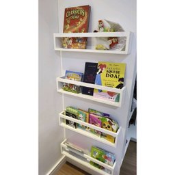 Nicho Porta Livros De Criança Estante Livreiro De Parede Infantil Kit 5un55cm - 3