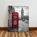 Ver imagem 6 de Kit 3 Quadro Decorativo Paris Londres Nova York Cidade Casal 28x20cm