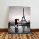 Ver imagem 5 de Kit 3 Quadro Decorativo Paris Londres Nova York Cidade Casal 28x20cm