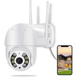 Câmera Ip Segurança Wifi Icsee Prova D'água Externa 1080p - 3
