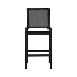 Banqueta Alta Balcao Bancada Mesa Bistro Trama Móveis de Aluminio - 3