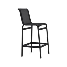 Banqueta Alta Balcao Bancada Mesa Bistro Trama Móveis de Aluminio - 5