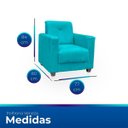 Ver imagem 7 de Sofá + 2 Poltrona para Sala de Estar Moderno Confortável Veneza Suede