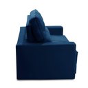Ver imagem 6 de Sofá Retrátil e Reclinável 3 lugares com Molas 1,80m Laisa Suede Azul Madelina Decor