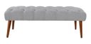 Ver imagem 1 de Recamier Rubi 170cm Suede Cinza - Dominic Decor