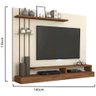Painel para Tv até 50 Polegadas Off White/savana Permóbili - 3