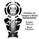 Ver imagem 3 de Kit Protetor de Tanque Adesivo Moto Honda Xre 190cc 300cc 2025/26 Cinza