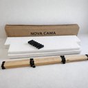 Ver imagem 5 de Base Box na Caixa Cama Casal Desmontável 137x187 Fácil Montagem