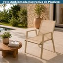 Ver imagem 5 de Cadeira Empilhável Área Externa Ituri Or Design em Alumínio Fendi com Tela Fendi