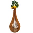Ver imagem 1 de Vaso de Chão Decorativo Grande Capadócia Mdf:mdf Cru/75x40cm