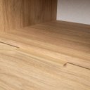 Ver imagem 4 de Mesa de Cabeceira Square 1 Gaveta 1 Nicho 60 Cm X 43 Cm X 40 Cm Tauari