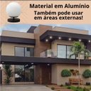 Ver imagem 7 de Luminária 13cm Globo Vidro Jabuticaba Arandela Parede Teto Gimpo Gm13:preto