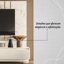 Ver imagem 5 de Estante Home Theater para Tvs até 75 Polegadas New Apolo - Calacata/off White
