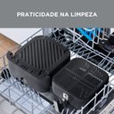Ver imagem 5 de Fritadeira Air Fryer Midea Wide Max Cyclone Preto 8,5l 110v Fwm85p1