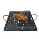 Ver imagem 2 de Grelha / Pedra para Carnes Pedra Sabão 25 X 25 Cm