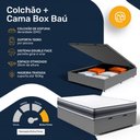 Ver imagem 7 de Cama Box Baú com Colchão de Espuma D45 Double Face Territory Hellen Casal 138cm