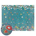 Ver imagem 3 de Tapete Brisa Infantil Rolo 130cm X 15m Labirinto Kapazi