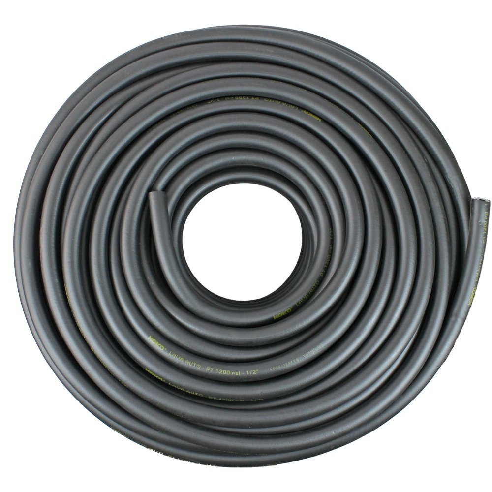 Mangueira Lava Jato Auto Lona Dupla 1200psi 1/2 Preta - 10m - 5