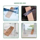 Ver imagem 7 de Pedra Combinada King k-80 #250/1000 Water Stone 205x50x25mm 10410 Afiador p/ Ferramentas e Facas