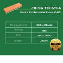 Ver imagem 4 de Pedra Combinada King K-80 #250/1000 Water Stone 205x50x25mm 10410 Afiador P/ Ferramentas e Facas